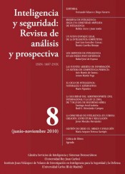 Portada de INTELIGENCIA Y SEGURIDAD: REVISTA DE AN�LISIS Y PROSPECTIVA. N� 8