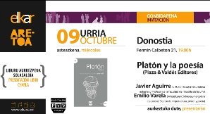 Imagen destacada PRESENTACIÓN DEL LIBRO "PLATÓN Y LA POESÍA. ION"