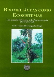 Portada BROMELIÁCEAS COMO ECOSISTEMAS