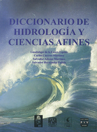 Portada DICCIONARIO DE HIDROLOGÍA Y CIENCIAS AFINES