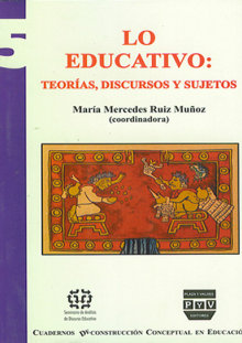 Portada LO EDUCATIVO: Teorías, discursos y sujetos