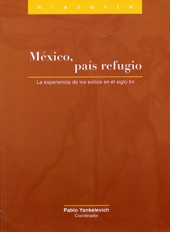 Portada MÉXICO, PAÍS REFUGIO