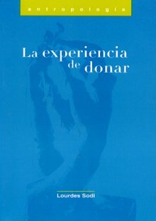 Portada LA EXPERIENCIA DE DONAR