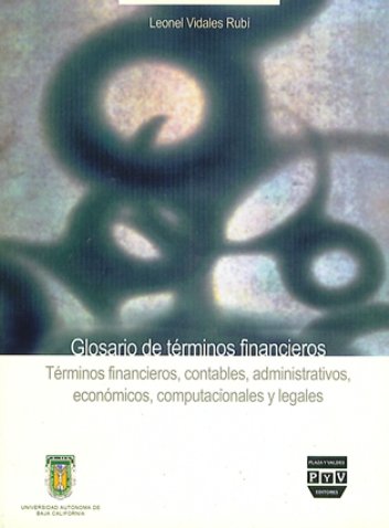 Portada GLOSARIO DE TÉRMINOS FINANCIEROS