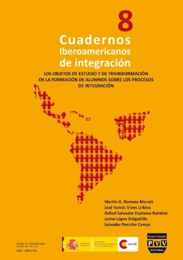 Portada CUADERNOS IBEROAMERICANOS DE INTEGRACIÓN. Nº 8