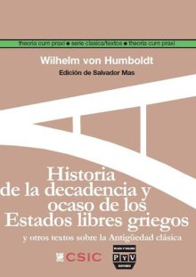 Portada HISTORIA DE LA DECADENCIA Y OCASO DE LOS ESTADOS LIBRES GRIEGOS