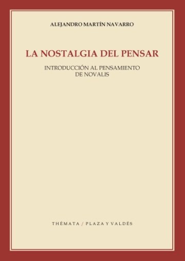 Portada LA NOSTALGIA DEL PENSAR