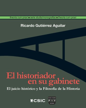 Portada EL HISTORIADOR EN SU GABINETE