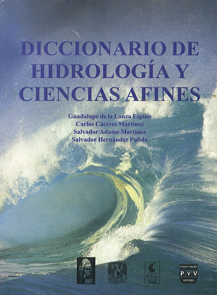 Portada de DICCIONARIO DE HIDROLOGÍA Y CIENCIAS AFINES