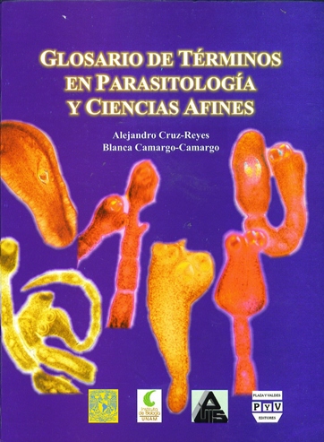 Portada de GLOSARIO DE TÉRMINOS EN PARASITOLOGÍA Y CIENCIAS AFINES