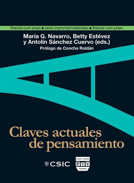 Portada de CLAVES ACTUALES DE PENSAMIENTO