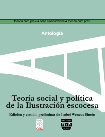 Portada de TEORÍA SOCIAL Y POLÍTICA DE LA ILUSTRACIÓN ESCOCESA