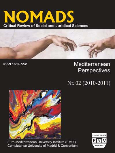 Portada de NOMADS. MEDITERRANEAN PERSPECTIVES. N 2